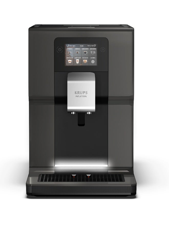 KRUPS Intuition Preference | Coffee Machine | 3.5" Color Touchscreen Coffee Maker | Intuitive | Color Light Indicators | 50-60Hz | Black | EA872BM0 3 L 1450 W EA872BM0 black - Image 2