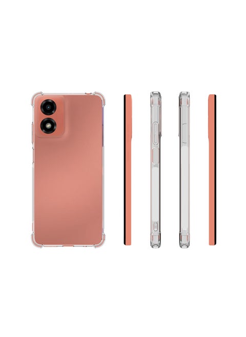 Protective Case Cover For Motorola MOTO G04/MOTO G24 4G Clear