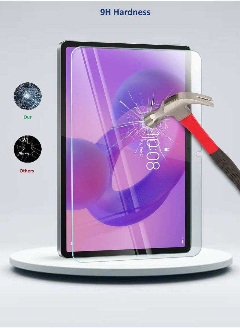 Wtech Lenovo Idea Tab Pro 4G 2025 (12.7 inches) WTech Premium Series Curved Edges Full Cover Tempered Glass Screen Protector (TSGPCN) - Clear  - Image 3
