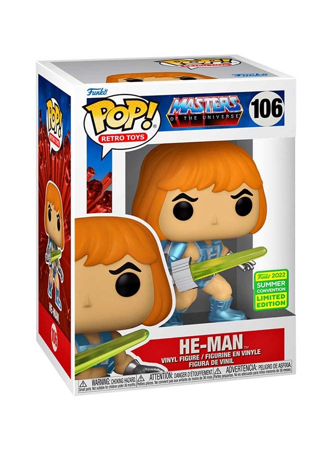 Funko - Pop! Animation: Master Of The Universe- Laser Power He-Man SDCC'22 - Image 1