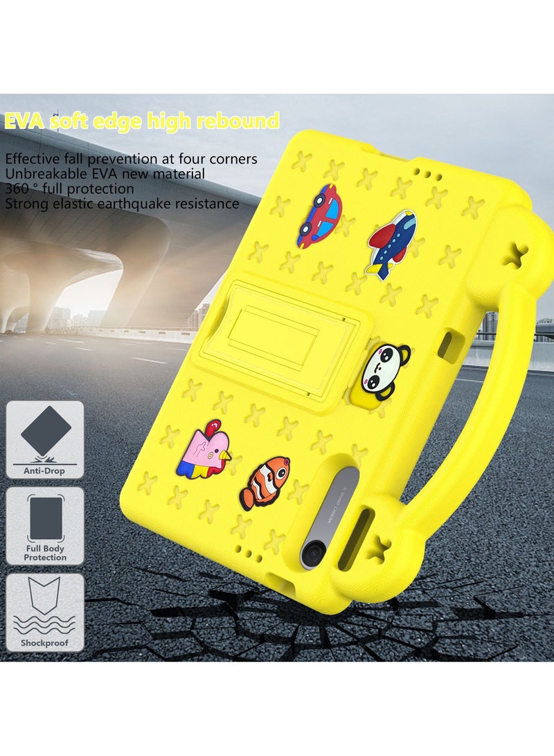 general 2026 New EVA Cartoon Silicone Case for Redmi Pad 2 SE 9.7 Inch Full Coverage Shockproof Anti-Scratch Protective Cover with Stand - Image 4