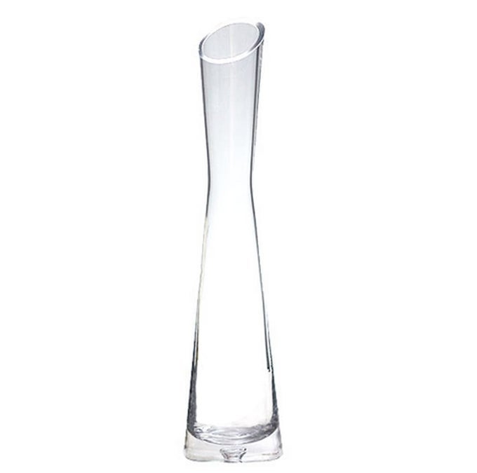 25CM HEIGHT GLASS FLOWER VASE CLEAR DECORATIVE BUD VASE SINGLE STEM VASES FOR HOME WEDDING CHRISTMAS DECOR