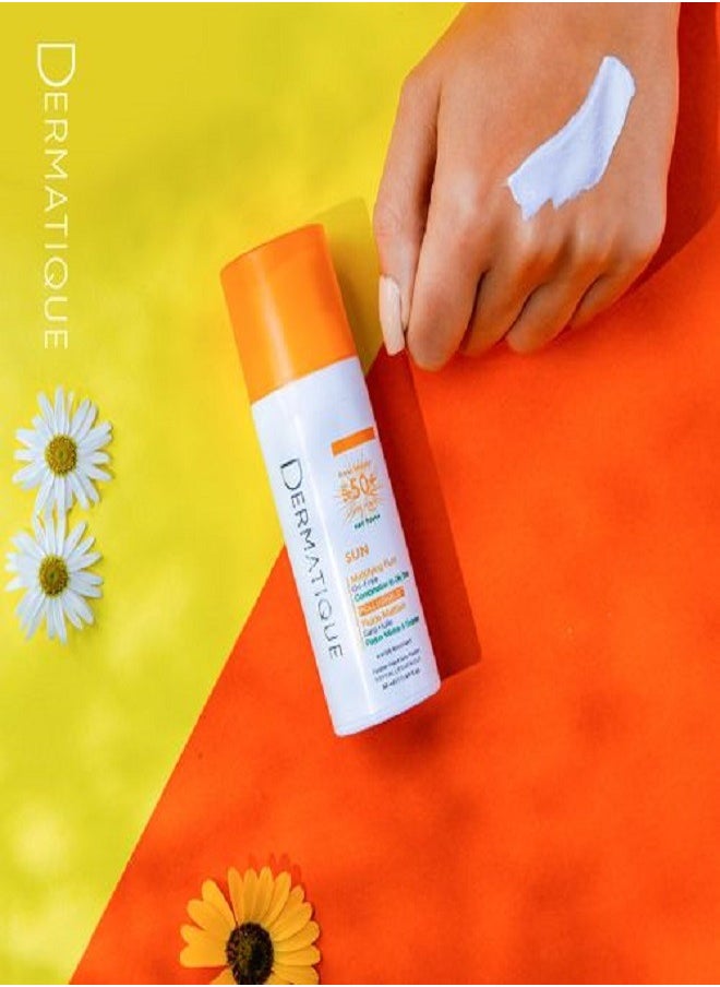 Dermatique - Sun Mattifying Fluid For Oily Skin 50ml - Image 1