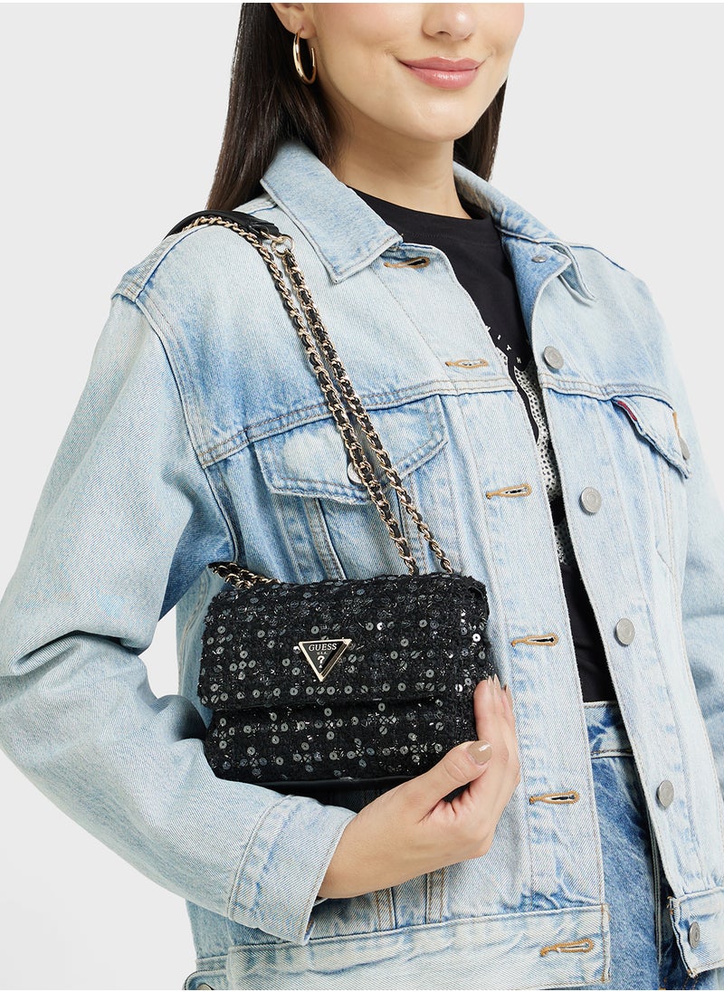 GUESS - Giully Mini 2 Comp Crossbody - Image 1