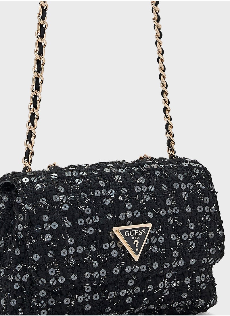 GUESS - Giully Mini 2 Comp Crossbody - Image 1