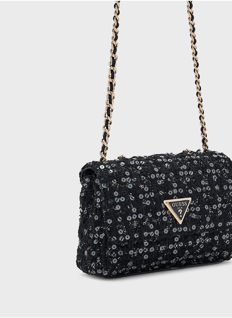 GUESS - Giully Mini 2 Comp Crossbody - Image 1