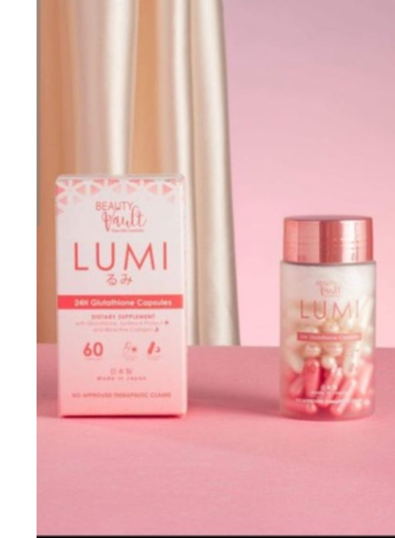 Lumi BEAUTY VAULT LUMI GLUTA CAPSULE60CAPS - Image 2