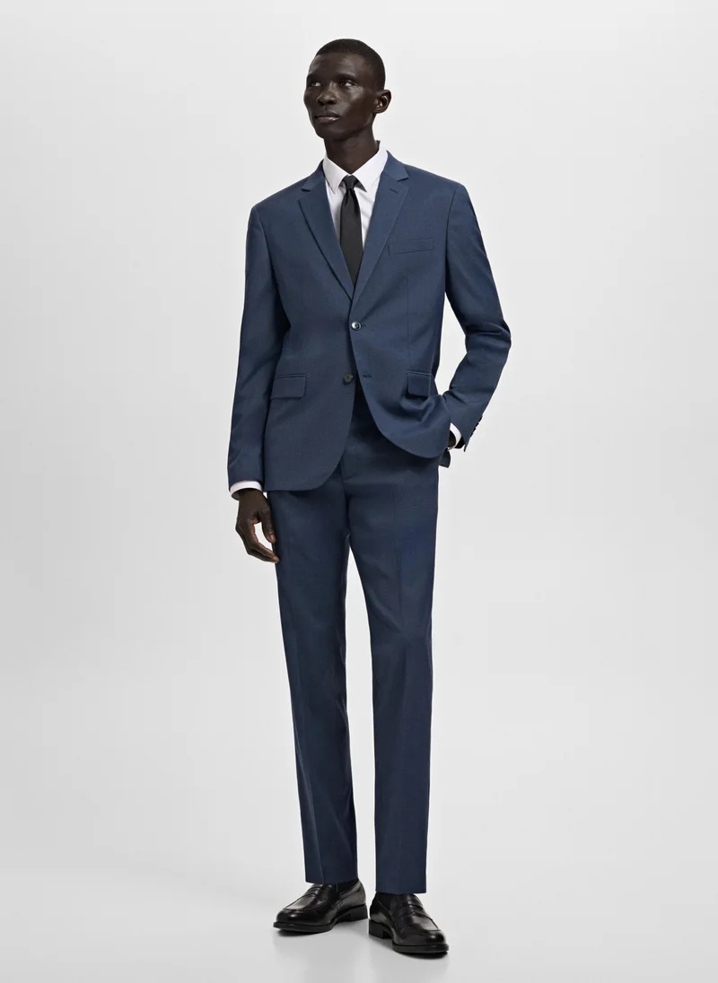 Mango Man  Stretch fabric super slim-fit suit trousers for Men | Best Price UAE