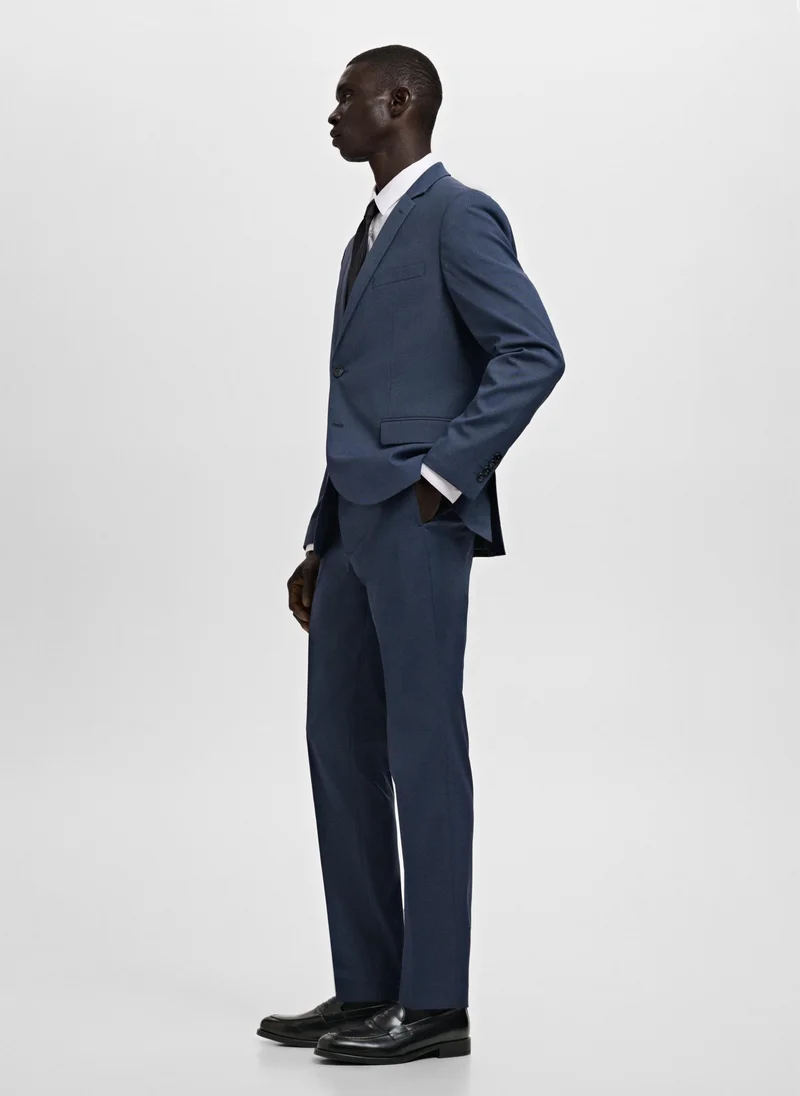 Mango Man  Stretch fabric super slim-fit suit trousers for Men | Best Price UAE