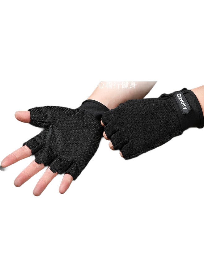 CAVALRY Bicycle Gloves, Mountain Bike Summer Half-Finger Short Gloves, Men'S And Women'S Outdoor Sports Fitness Tactical Cycling Equipment - Image 3