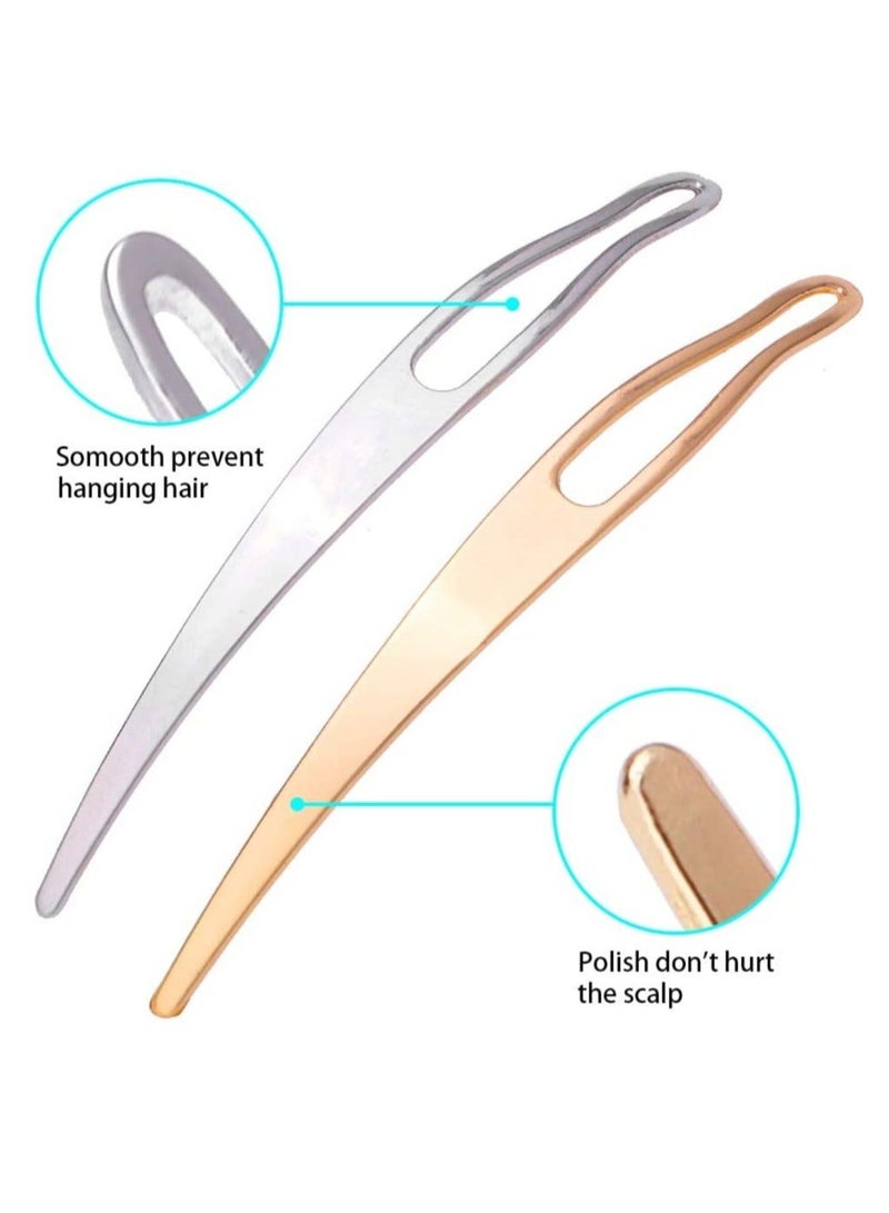 Crochet Hook Tool, Hair Crochet Needle Including 6pcs Dreadlock Crochets with Different Hook Needles and 2pcs Hair Locking Tools for Braid DIY Weaving Crafts (0.5 - 1.0mm)  - Image 4