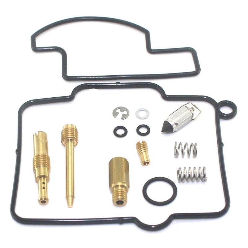 Carburetor Repair Kit - Durable Plastic & Metal Components with Float Needle Seals for Yamaha YZ250 2002 to 2006 Motorcycle Engine Maintenance - Image 1
