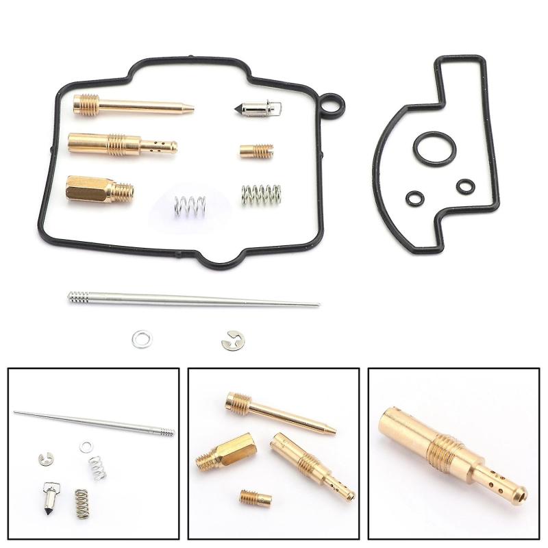 Carburetor Repair Kit - Durable Plastic & Metal Components with Float Needle Seals for Yamaha YZ250 2002 to 2006 Motorcycle Engine Maintenance - Image 4