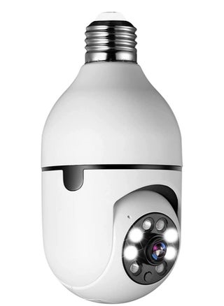 Pan Tilt Security Light Camera V380 130W dpi Smart Wireless WIFI Full Color Bulb Camera 2.4Ghz 360 Degree E27 Panoramic IP Camera - pzsku/ZC62D47C329B93736547EZ/45/_/1699166875/8330c29a-fcfe-4edf-acce-9da4d6b83627