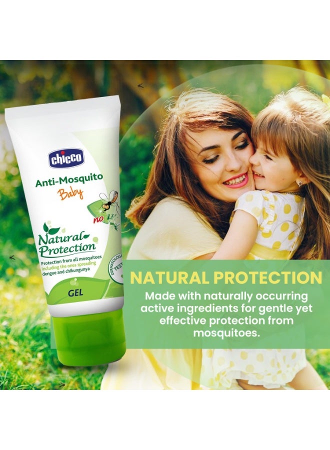Chicco Anti-Mosquito Gel for Babies, 50ml | Natural Protection from Disease Spreading Mosquitoes | Dermatologically tested | Free from DEET, Alcohol and Colours - Image 4