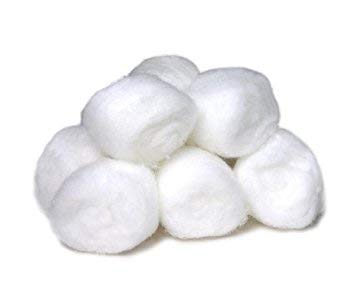 Dr. BOHRRAS DrBohrras Petals Cotton Balls 100 pcs Big Size for Wiping Makeup Eye Nail Polish Removal Baby 2 pack - Image 1