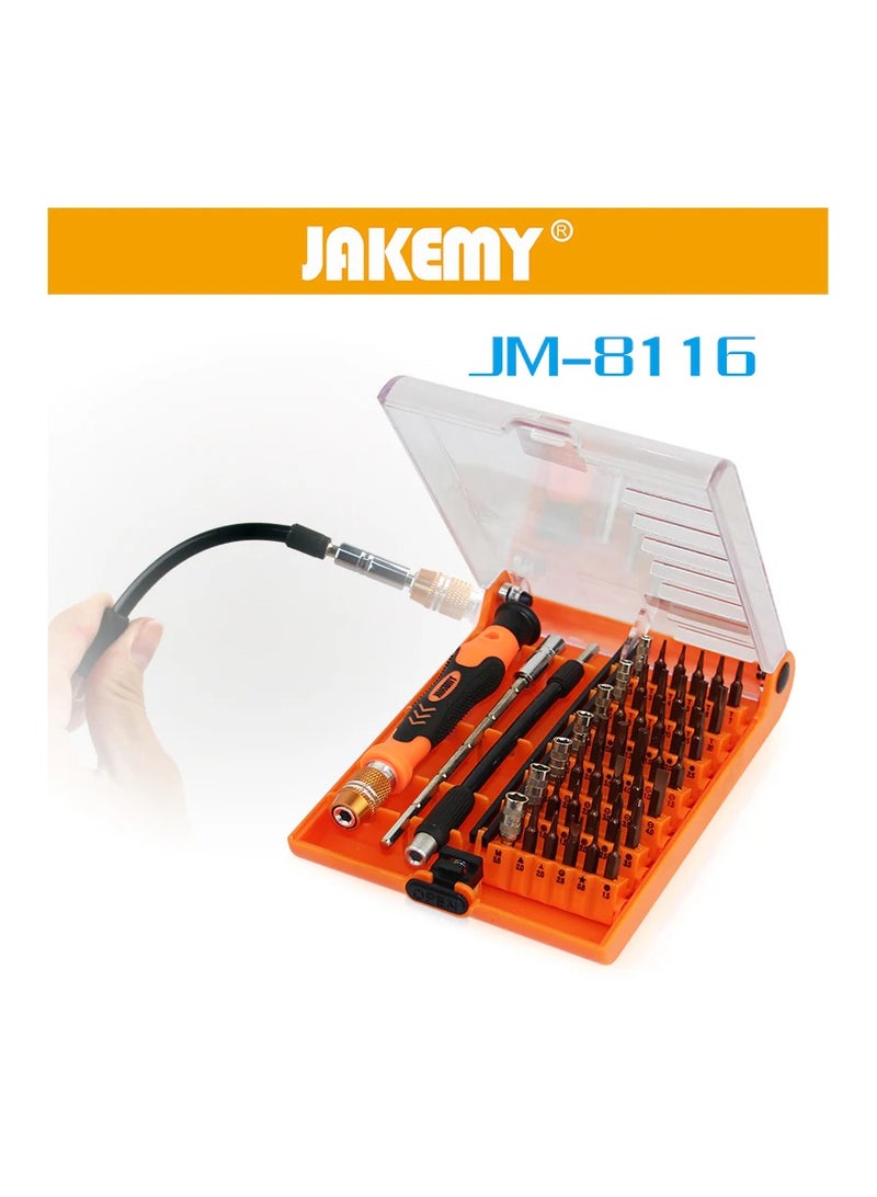 جيكماي طقم مفكات JAKEMY JM-8116 براغي احترافية دقيقة 45 في  متعددة الاستخدامات  - Image 5