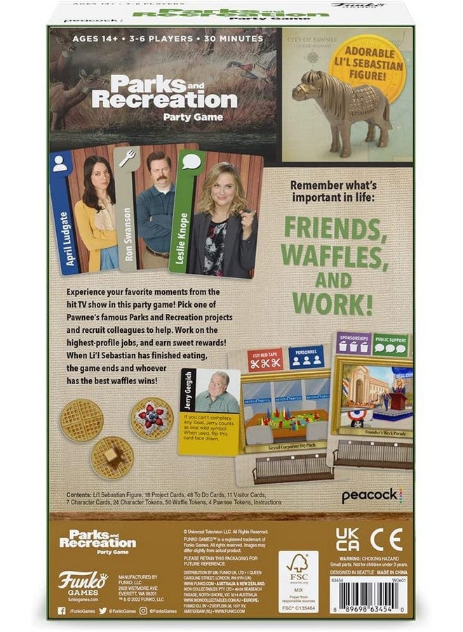 Funko Funko Parks and Recreation Party Game,for ages 14 years  - Image 2