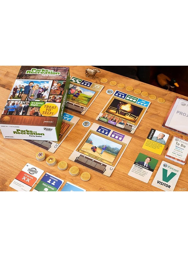 Funko Funko Parks and Recreation Party Game,for ages 14 years  - Image 4