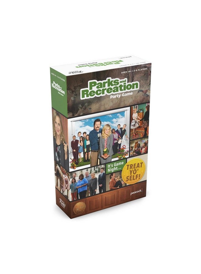 Funko Funko Parks and Recreation Party Game,for ages 14 years  - Image 1