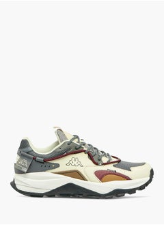 Kappa Mens Panelled Lace-Up Sports Shoes with Pull Tabs  - Image 3