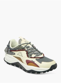 Kappa Mens Panelled Lace-Up Sports Shoes with Pull Tabs  - Image 1