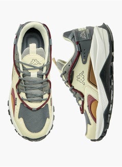 Kappa Mens Panelled Lace-Up Sports Shoes with Pull Tabs  - Image 2