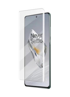 OnePlus 12R Screen Protector, Bubble Free, Anti-Scratch, Anti-Fingerprint, 9H Hardness 3D Curved Edge Tempered Glass Screen Protector for OnePlus 12R 5G 2024 (UV Clear)