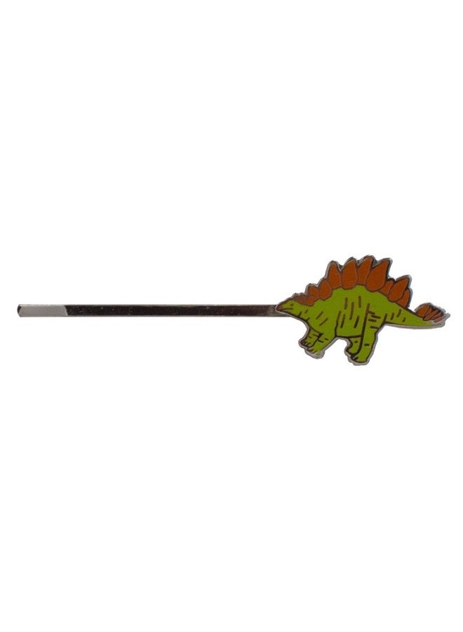 The Unemployed Philosophers Guild Dinosaur 3 Hair Pins Set - Stegosaurus, Triceratops, and Tyrannosaurus Rex - Image 2