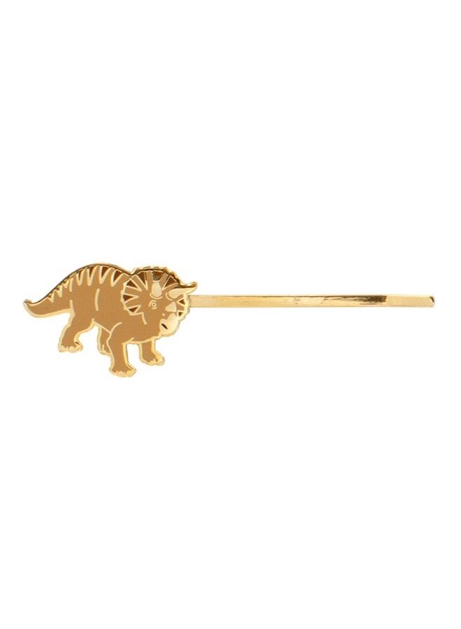 The Unemployed Philosophers Guild Dinosaur 3 Hair Pins Set - Stegosaurus, Triceratops, and Tyrannosaurus Rex - Image 3