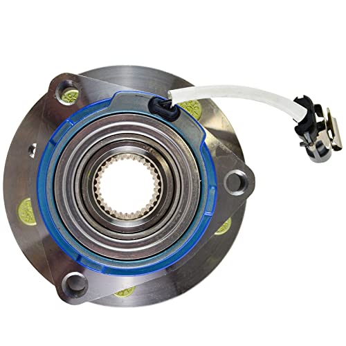 TRQ 2 Piece Front Rear Wheel Bearing & Hub Assembly Set Compatible with 2005-2011 Cadillac STS - Image 4