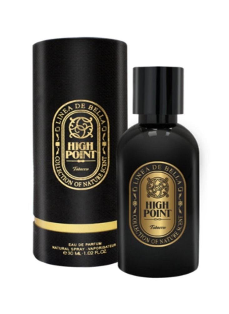 Linea De Bella Highpoint Collection Tobacco EDP 30ML | Long Lasting Perfume for Men | Elegant Tobacco Perfume with Woody Base  - Image 1