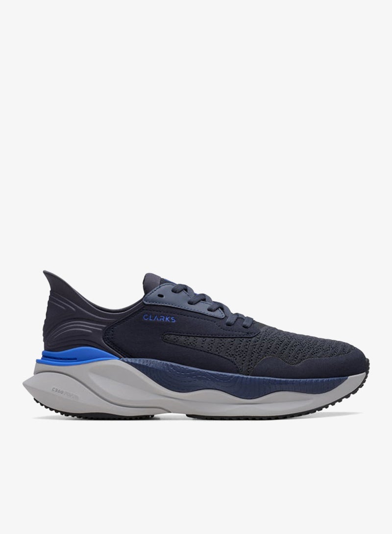 Clarks Pace Navy - Image 1