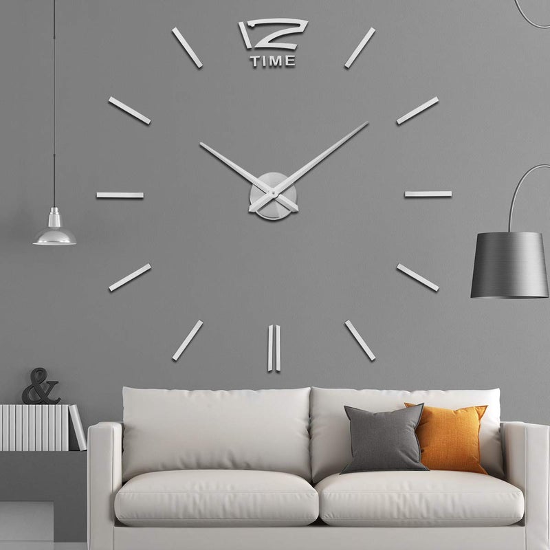 AILILIFE 3D Clock Hands, DIY Large Clock Movement Mechanism with 12 Inch Long Spade Hand, 3D Wall Clocks Home Decor - Image 5