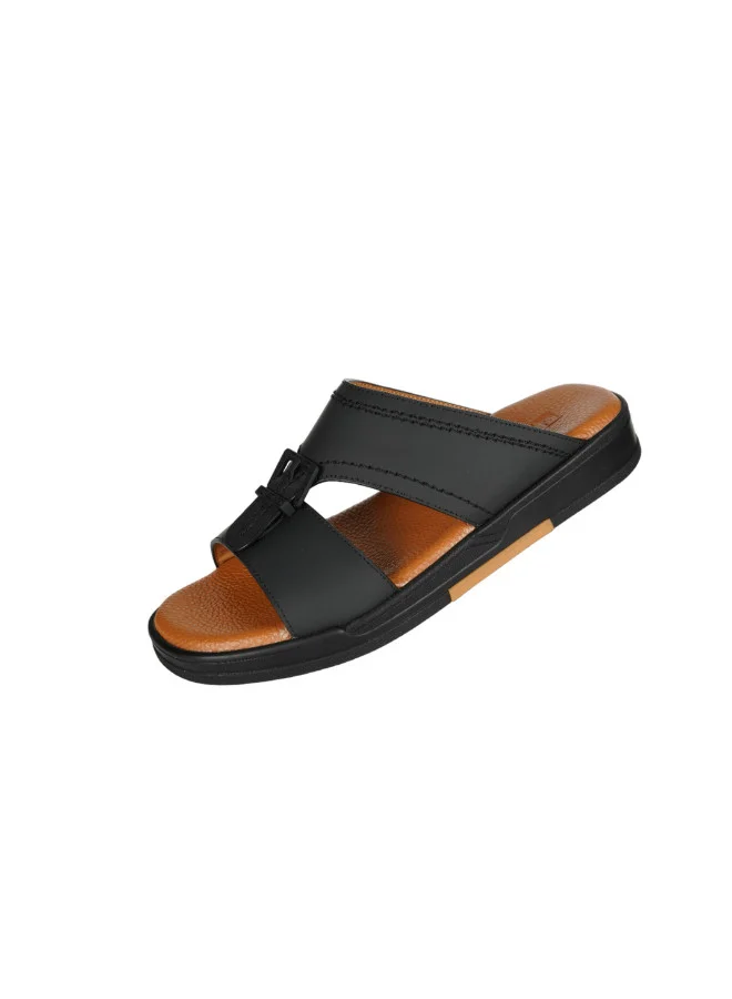 barjeel uno 008-3392 Barjeel Uno Men Arabic Sandals BJM 07 Black