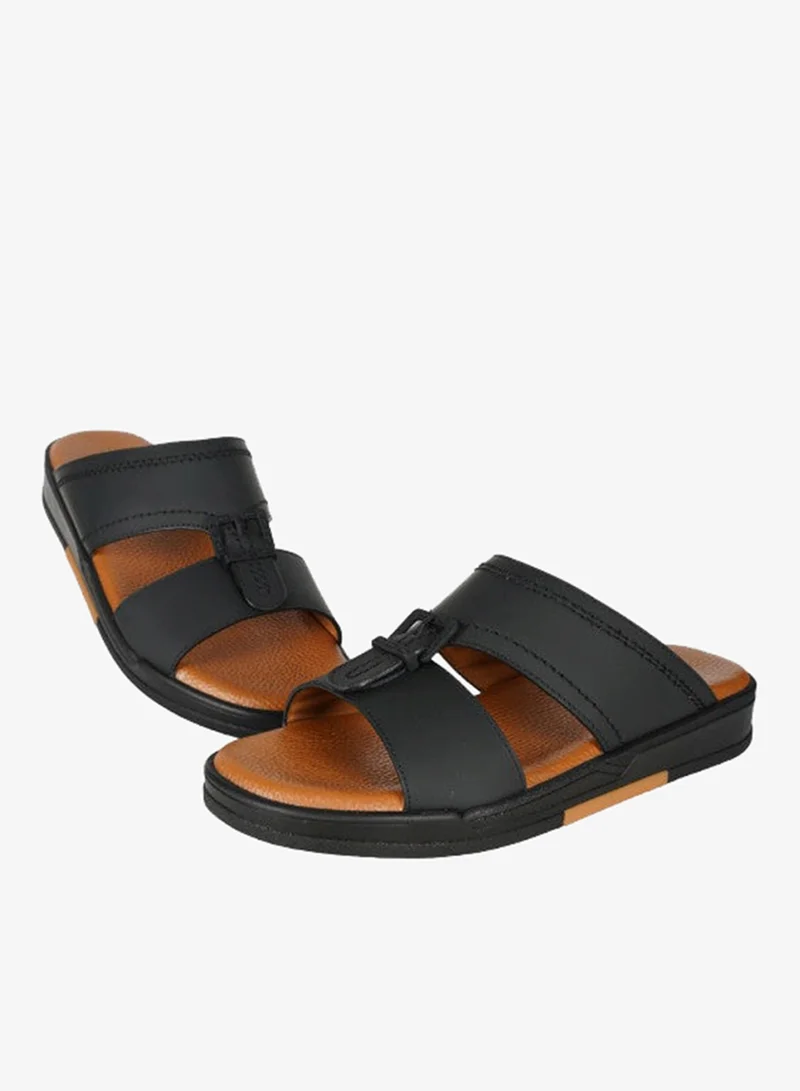 Barjeel Uno 008-3392 Barjeel Uno Men Arabic Sandals BJM 07 Black