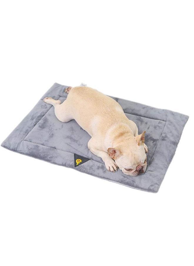 Moro Moro Luxury Velvet & Leather Dog Mattress – Soft, Durable & Non-Slip Pet Bed 
