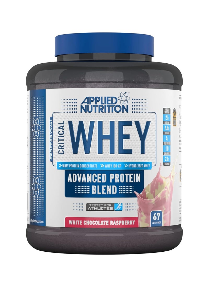 Applied Nutrition - Critical Whey Advance Protein Blend With Choco Raspberry 67 Servings -2Kg - Image 1