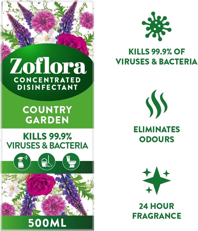Zoflora Concentrated Disinfectant - Country Garden - Image 2