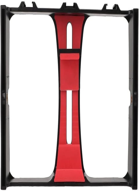 plplaaoo Camera Stabiliser, Smartphone Video Rig, Filmmaking Cage Camera Rig, with 3 Cold Shoe Mounts, Filmmaking Vlogging Case, Videomaker Film-Maker Suitable for All Smartphones (Red)