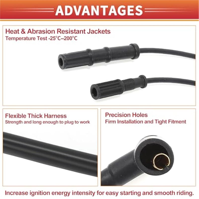 Vuzmode Ignition Coil Harness Cable for Fiat - Image 5