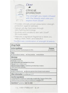 Unilever Dove Clncl Prtct Clnorigi Size 1.7z Dove Clinical Protection Original Clean Antiperspirant Deodorant  - Image 2
