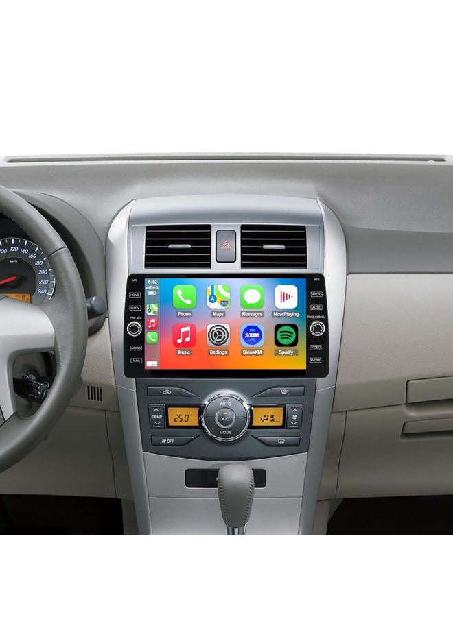 Fuosuc 4G LTE QLED Radio for Toyota Corolla 2009-2013 Upgrade,8-Core CPU Touch Screen Stereo,Wireless CarPlay & Android Auto,Support OEM SWC and Camera - Image 1