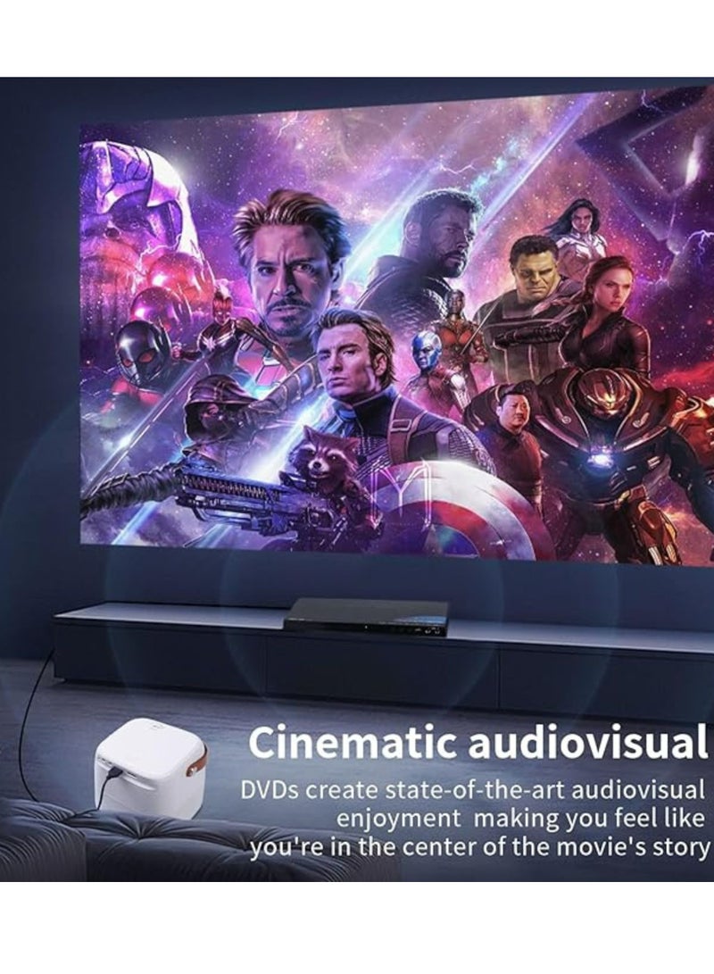 Umiio Q1 Portable Video Laser Projector 2.4/5G WiFi Bluetooth Quadrangle Trapezoid 0.8-5M Projection Distance 1920 * 1080 Resolution Android Projector For Movie Music TV Game Casting with Tripod  - Image 2