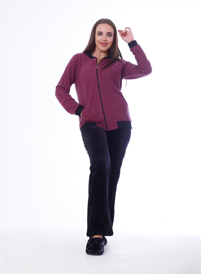 zecotex  Winter Collection Casual  Pajama Set 7420  - Image 2