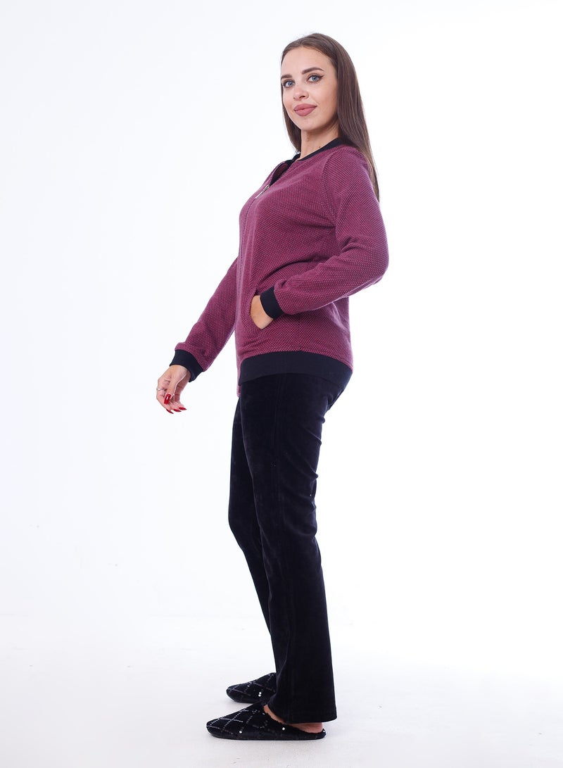 zecotex  Winter Collection Casual  Pajama Set 7420  - Image 3
