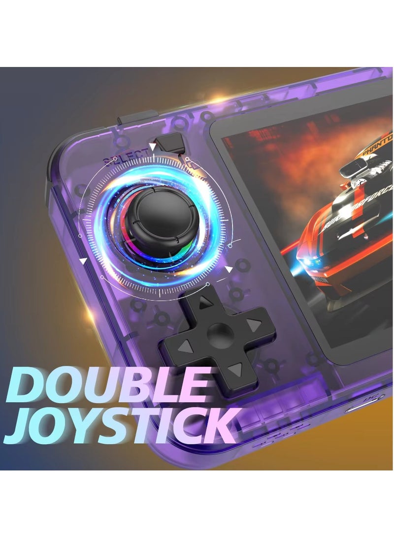 128GB Retro Handheld Game Console Open Source Linux System,Cortex-A35 CPU,3.5-inch IPS Screen Portable Classic Handheld Game Console