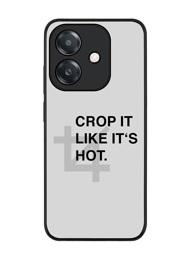 Stylizedd For Oppo A5i Case,Slim fit Camera Protection, Shockproof Thin Phone cover  - Crop It