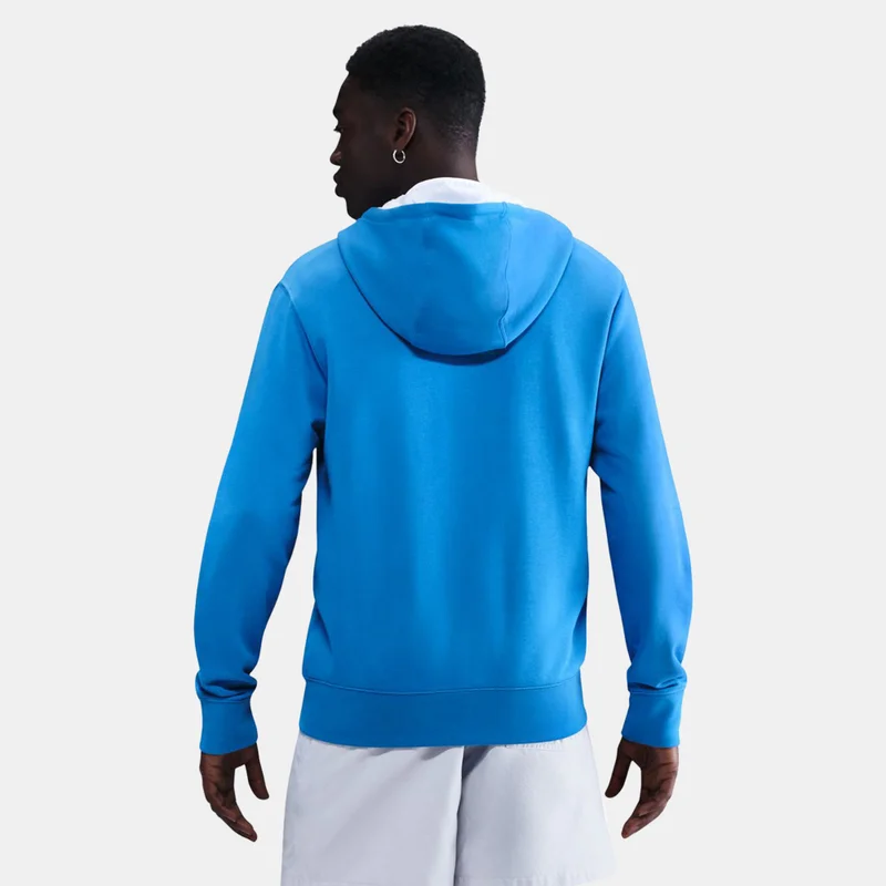 Nike Blue Men's Club Full-Zip Hoodie for Men | Best Price UAE