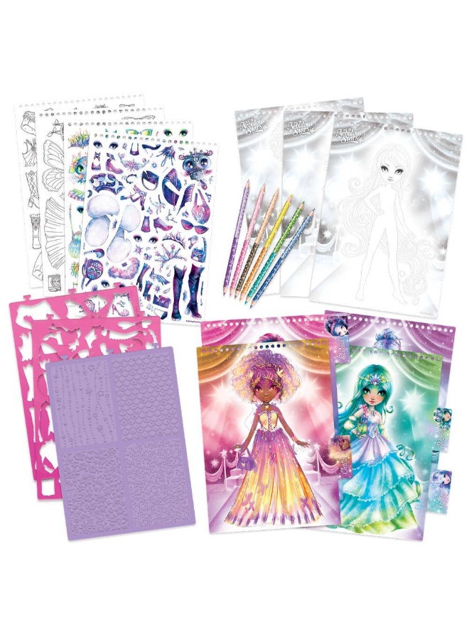 Nebulous Stars Astral Ball Fashion Sketchbook Set (Paperback) - Image 2